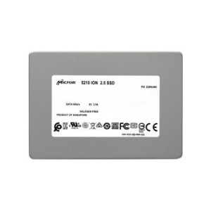 Micron 5210 ION Series 7.68TB QLC SATA 6Gb/s 2.5-inch Internal Solid State Drive