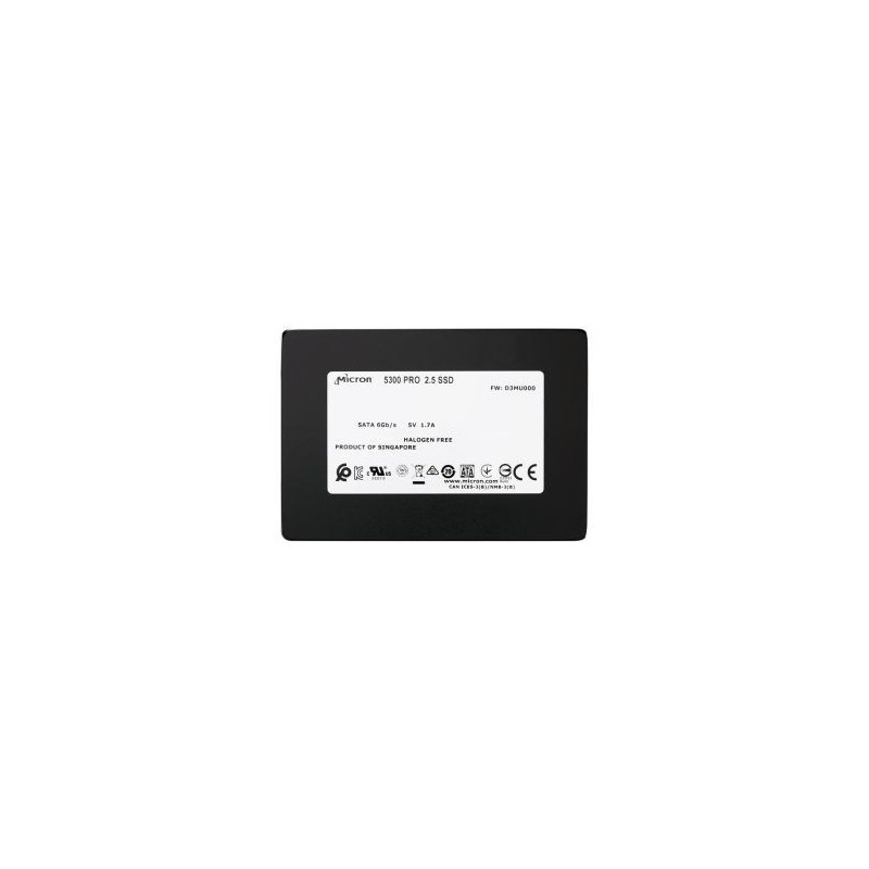 Micron 5300 Pro Series 480GB TLC SATA 6Gb/s 2.5-inch Internal Solid State Drive