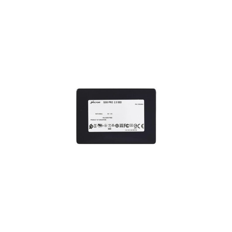 Micron 5200 PRO Series 3.84TB TLC SATA 6Gb/s Read Intensive SED TCG 2.5-inch Internal Solid State Drive Micron 5200 PRO Series 3.84TB TLC SATA 6Gb/s Read Intensive SED TCG 2.5-inch Internal Solid State Drive