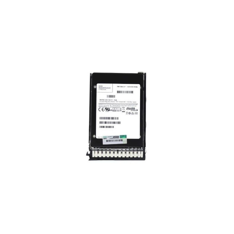 HP 1.6TB PCI Express NVMe Light Endurance 2.5-inch Internal Solid State Drive with Smart Carrier HP 1.6TB PCI Express NVMe Light Endurance 2.5-inch Internal Solid State Drive with Smart Carrier