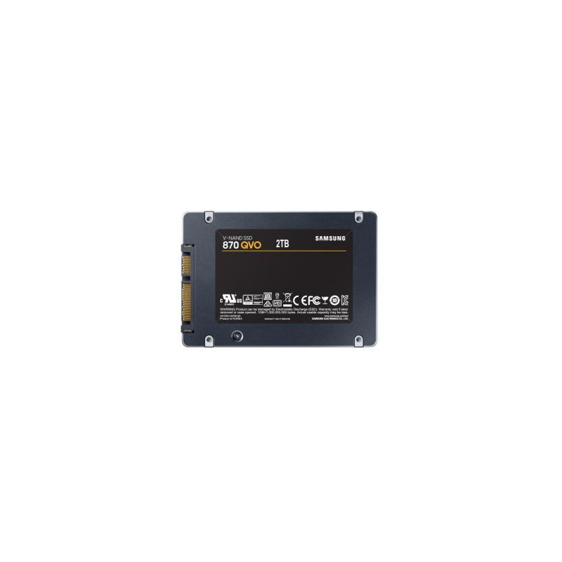 Samsung 870 QVO 2TB QLC SATA 6Gb/s AES 256-Bits 2.5-inch Internal Solid State Drive