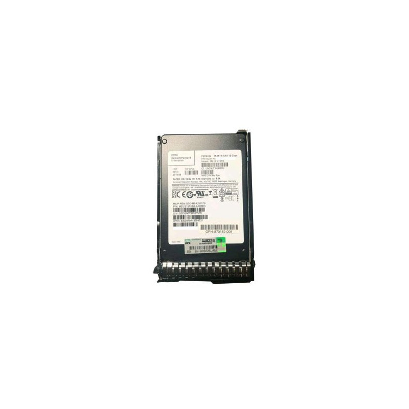 HPE 15.3TB SAS 12Gb/s Hot Swap Read Intensive 2.5-inch Internal Solid State Drive with Smart Carrier HPE 15.3TB SAS 12Gb/s Hot Swap Read Intensive 2.5-inch Internal Solid State Drive with Smart Carrier