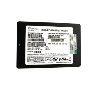 HPE 800GB SATA 6Gb/s Write Intensive 2.5-inch Internal Solid State Drive with Smart Carrier