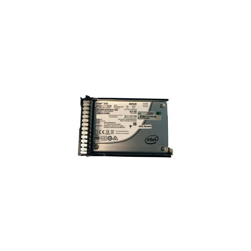HPE 480GB SATA 6Gb/s Read Intensive 2.5-inch Internal Solid State Drive with Smart Carrier