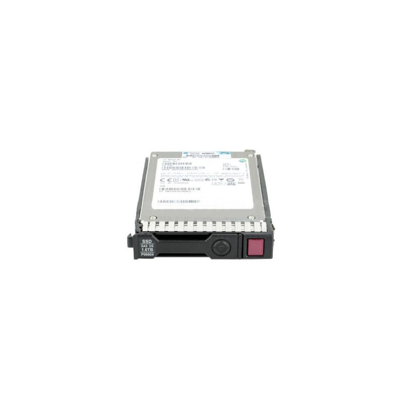 HPE 1.6TB SAS 12Gb/s Write Intensive 2.5-inch Internal Solid State Drive with Smart Carrier
