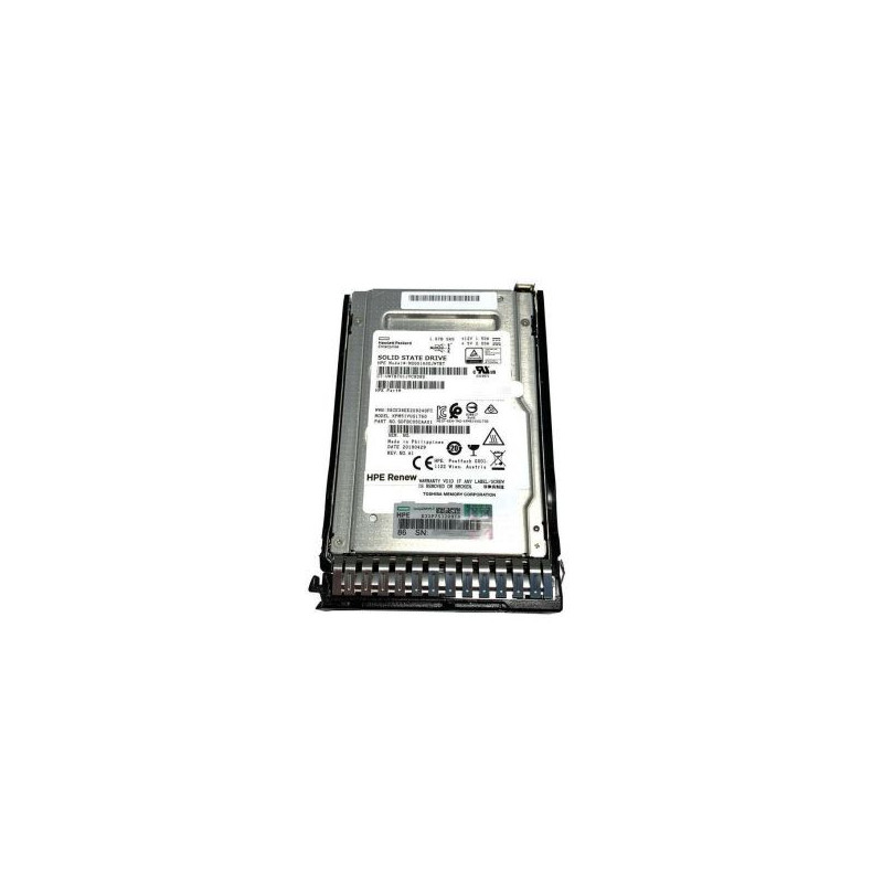 HPE 1.6TB SAS 12Gb/s Mixed Use 2.5-inch Internal Solid State Drive with Smart Carrier