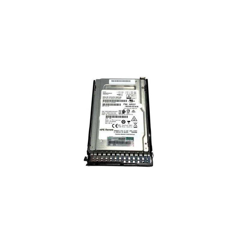 HPE 1.6TB SAS 12Gb/s Mixed Use 2.5-inch Internal Solid State Drive with Smart Carrier HPE 1.6TB SAS 12Gb/s Mixed Use 2.5-inch Internal Solid State Drive with Smart Carrier