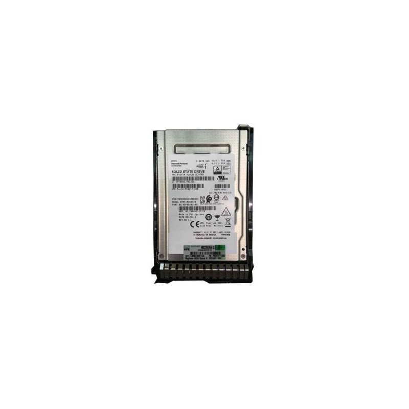 HPE 3.84TB SAS 12Gb/s Read Intensive 2.5-inch Internal Solid State Drive with Smart Carrier