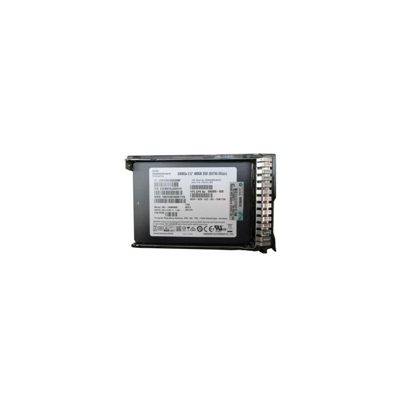 HPE 480GB SATA 6Gb/s Mixed Use 2.5-inch Internal Solid State Drive with Smart Carrier