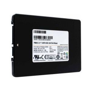 Samsung PM883 Series 7.68TB TLC SATA 6Gb/s AES-256 / PLP 2.5-inch Internal Solid State Drive