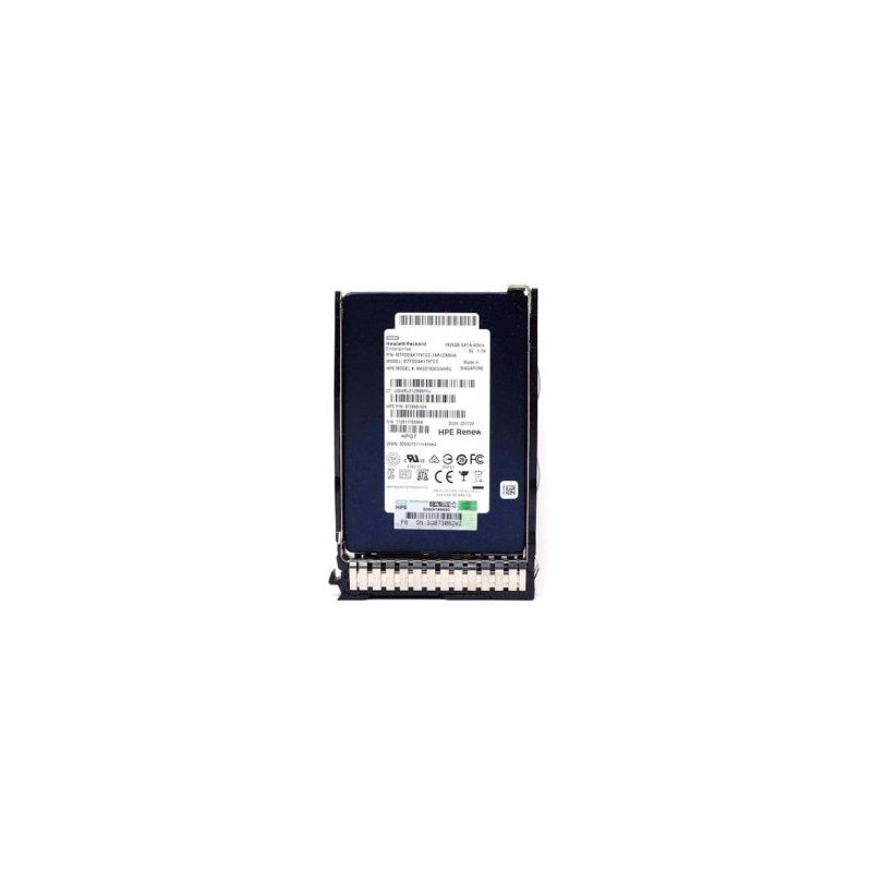 HPE 1.92TB SATA 6Gb/s Read Intensive 2.5-inch Internal Solid State Drive with Smart Carrier