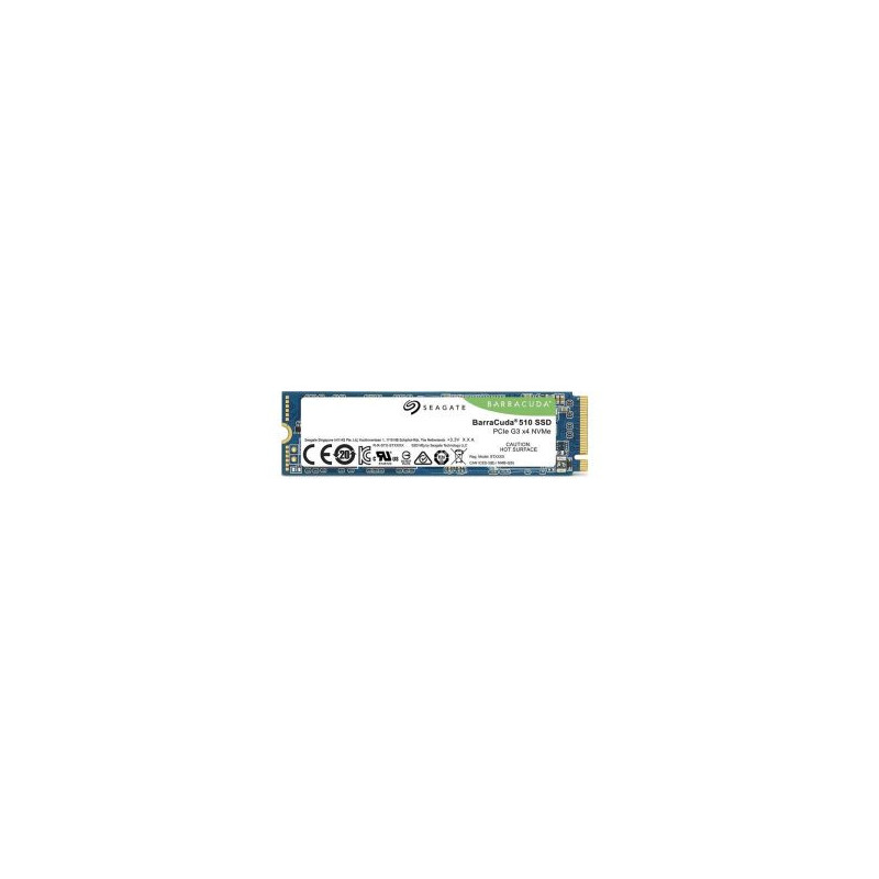 Seagate BarraCuda 510 Series 512GB TLC PCI Express 3.0 x4 NVMe M.2 2280 Internal Solid State Drive