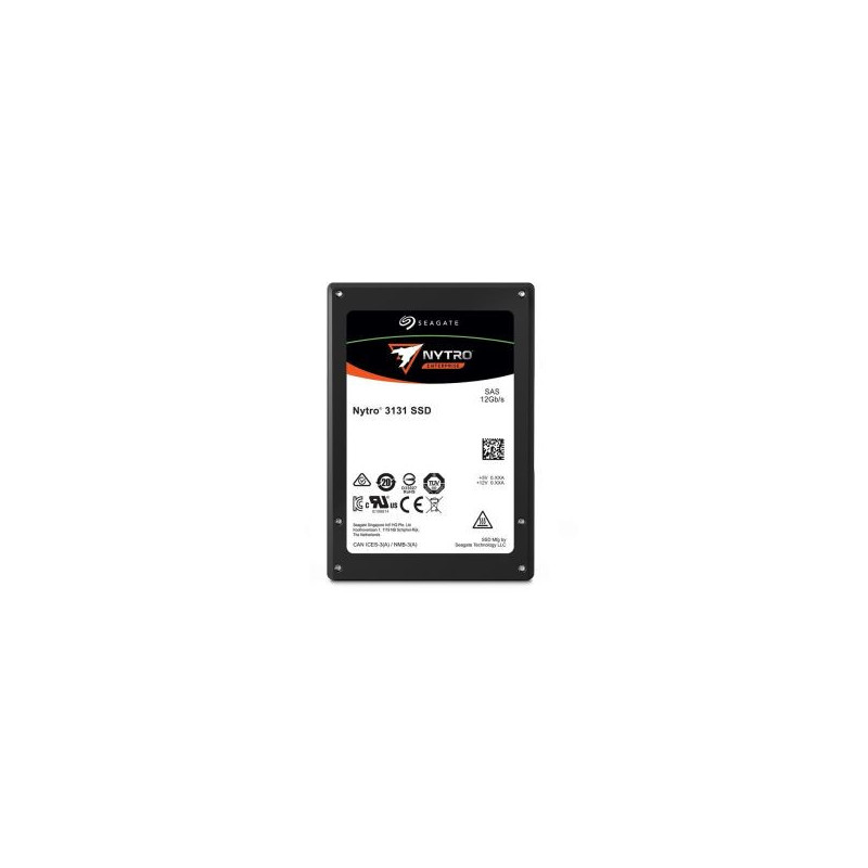 Seagate Nytro 3131 Series 15.36TB eTLC SAS 12Gb/s Read Intensive SED-FIPS 140-2 2.5-inch Internal Solid State Drive Seagate Nytro 3131 Series 15.36TB eTLC SAS 12Gb/s Read Intensive SED-FIPS 140-2 2.5-inch Internal Solid State Drive