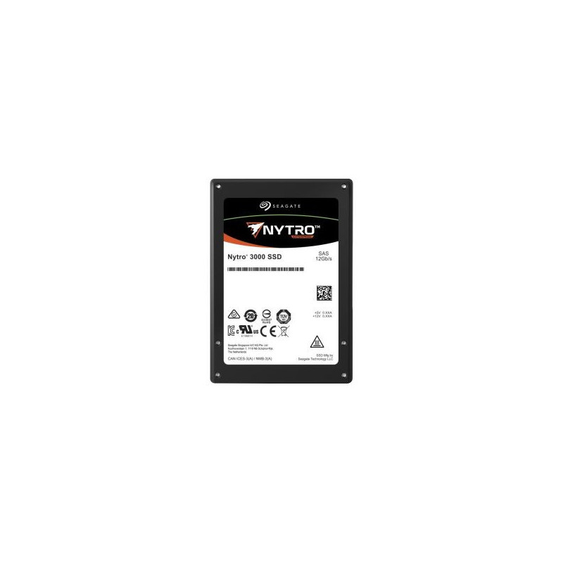 Seagate Nytro 3330 15.36TB eTLC SAS 12Gb/s Scaled Endurance 2.5-inch Internal Solid State Drive Seagate Nytro 3330 15.36TB eTLC SAS 12Gb/s Scaled Endurance 2.5-inch Internal Solid State Drive