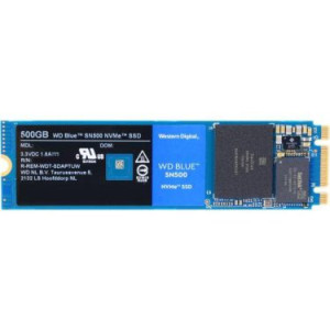 Western Digital Blue SN500 500GB TLC PCI Express 3.0 x2 M.2 2280 Internal Solid State Drive