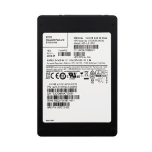 HPE 15.3TB SAS 12Gb/s Read Intensive 2.5-inch Internal Solid State Drive with Smart Carrier