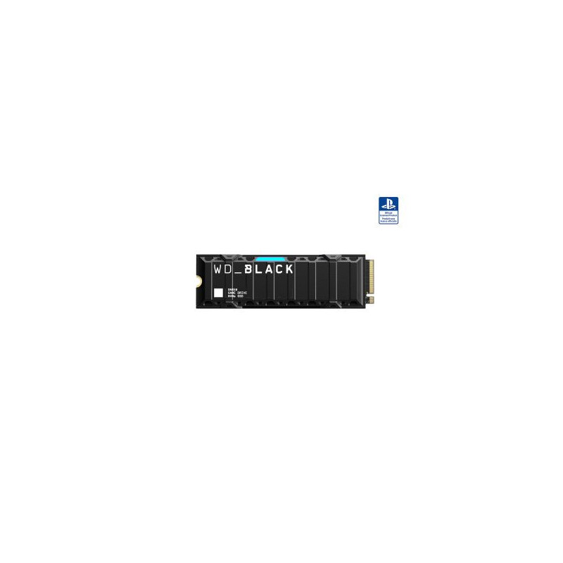 Western Digital BLACK SN850+HEATSINK FOR PS5 1TB Solid State Drive 1,000 GB Western Digital BLACK SN850+HEATSINK FOR PS5 1TB Solid State Drive 1,000 GB
