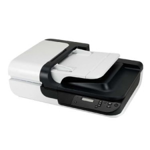 HP Scanjet N6350 Flatbed Scanner 48-bit Color 8-bit Grayscale USB Ethernet