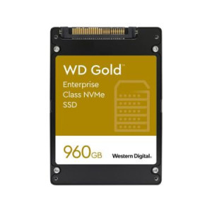 Western Digital Gold Enterprise Class 960GB TLC PCI Express 3.1 x4 NVMe U.2 2.5-inch Internal Solid State Drive