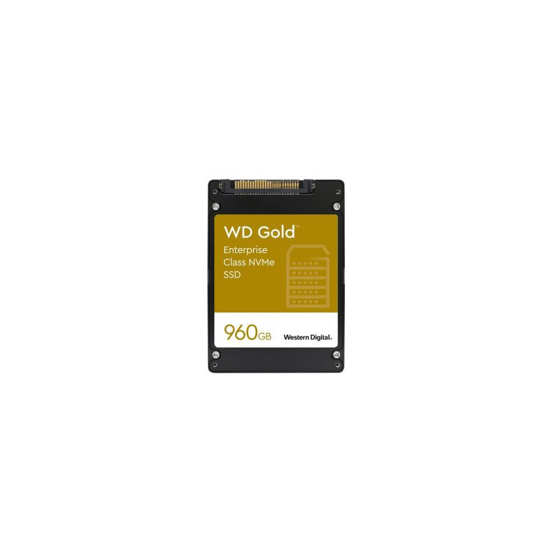 Western Digital Gold Enterprise Class 960GB TLC PCI Express 3.1 x4 NVMe U.2 2.5-inch Internal Solid State Drive