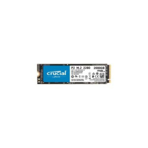Crucial P2 2TB PCIe G3 1x4 / Nvme M.2 2280 Internal Solid State Drive