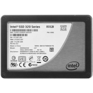 Intel 320 Series 80GB SATA 3s 2.5-inch MLC NAND Flash Solid State Drive
