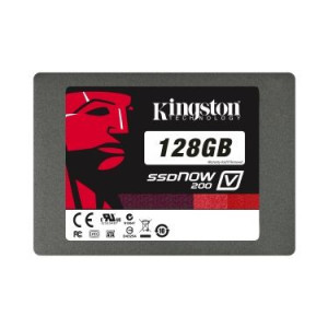 Kingston Solid State DriveNow V200 128 GB Internal Solid State Drive1 Pack2.5SATA/600