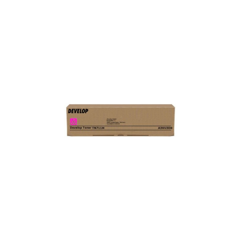 Develop A3VU3D0/TN-711M Toner magenta, 31.5K pages for Develop Ineo + 654 Develop A3VU3D0/TN-711M Toner magenta, 31.5K pages for Develop Ineo + 654