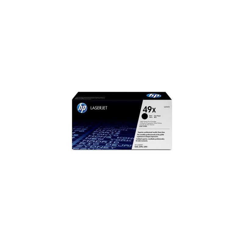 HP Q5949X/49X Toner cartridge black, 6K pages ISO/IEC 19752 for Canon LBP-3300