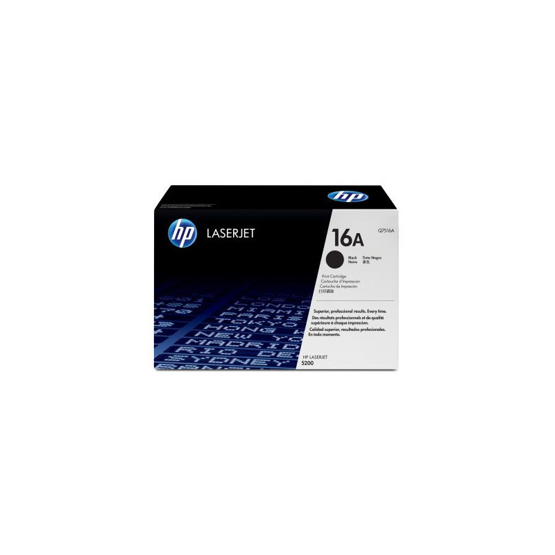 HP Q7516A/16A Toner cartridge black, 12K pages ISO/IEC 19752 for Canon LBP-3500