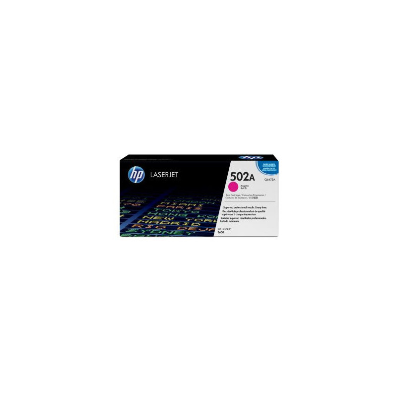 HP Q6473A/502A Toner cartridge magenta, 4K pages/5% for HP Color LaserJet 3600