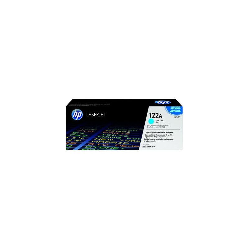 HP Q3961A/122A Toner cyan, 4K pages/5% for HP Color LaserJet 2550