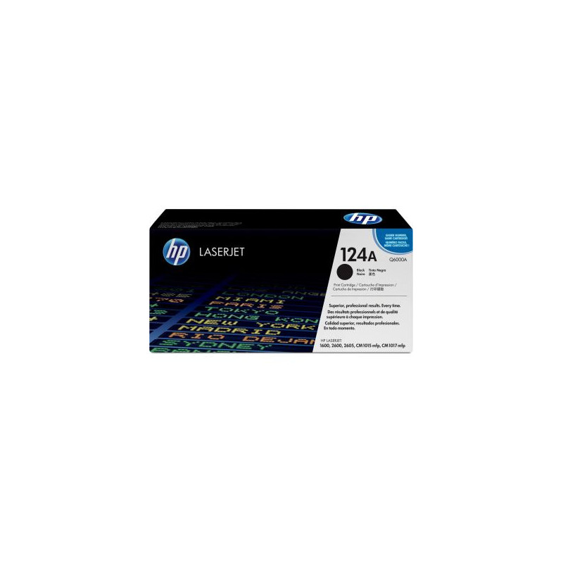 HP Q6000A/124A Toner cartridge black, 2.5K pages/5% for HP Color LaserJet 2600
