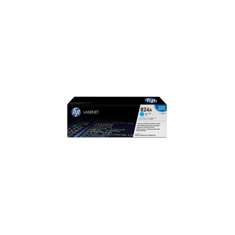 HP CB381A/824A Toner cyan, 21K pages ISO/IEC 19798 for HP CLJ CP 6015/CM 6040