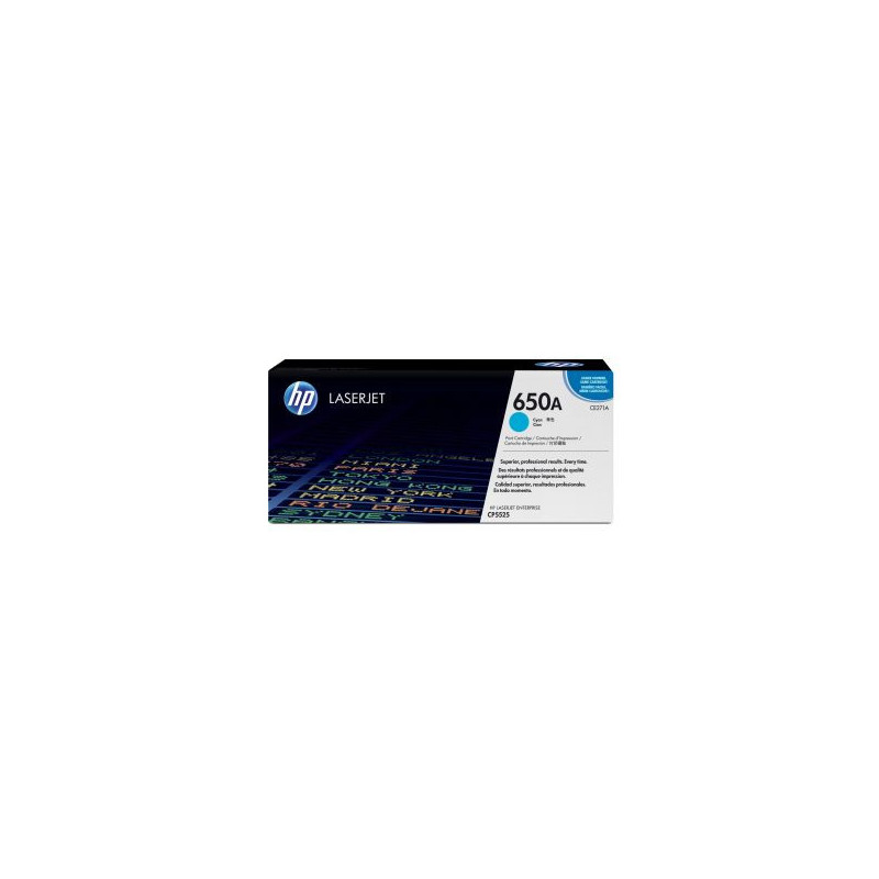 HP CE271A/650A Toner cartridge cyan, 15K pages ISO/IEC 19798 for HP CLJ CP 5525
