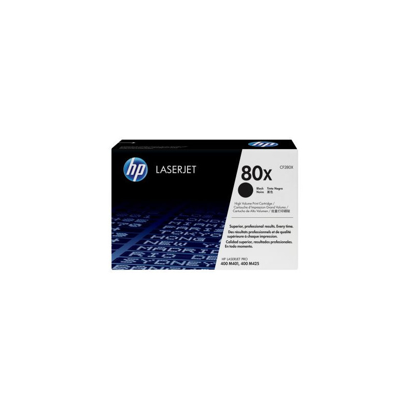 HP CF280X/80X Toner cartridge black high-capacity, 6.9K pages ISO/IEC 19752 for HP Pro 400