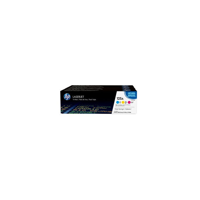 HP CF373AM/125A Toner cartridge MultiPack C,M,Y, 3x1.4K pages ISO/IEC 19798 Pack3 for HP CLJ CP 1210