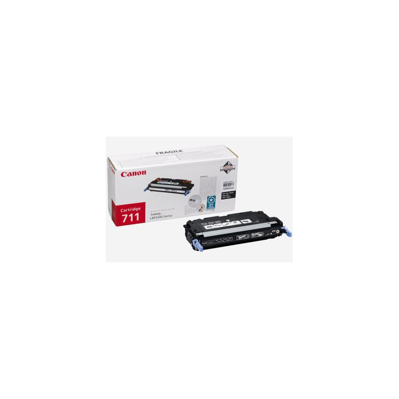 Canon 1660B002/711BK Toner cartridge black, 6K pages for Canon LBP-5300/5400