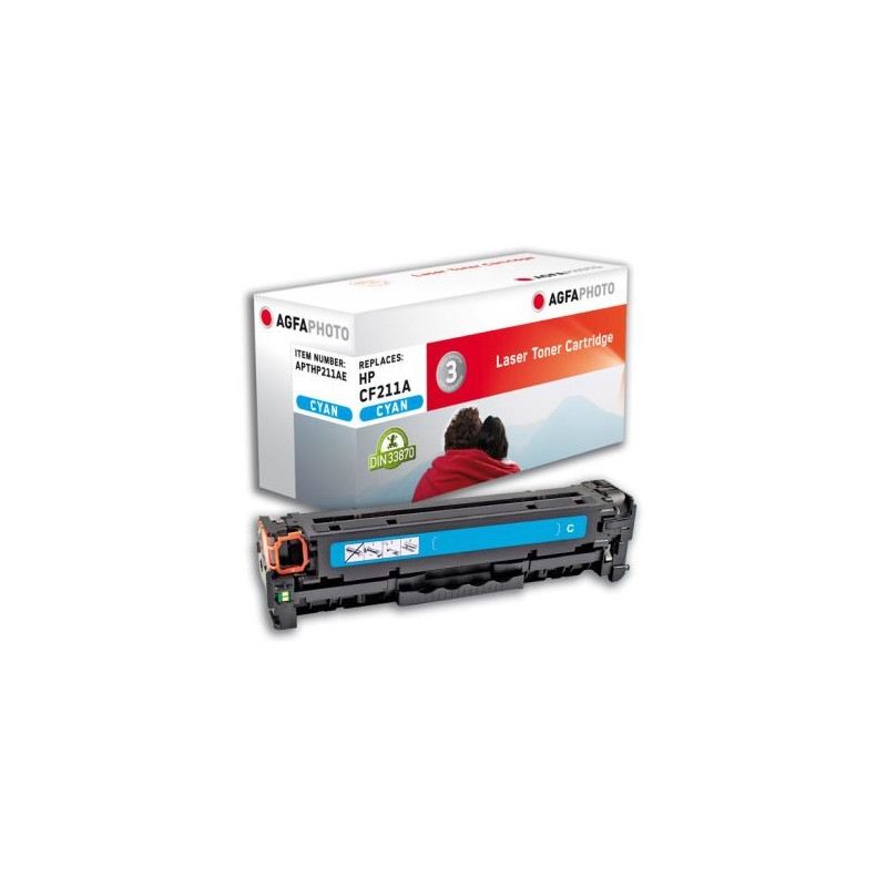 AgfaPhoto APTHP211AE toner cartridge Cyan 1 pcs