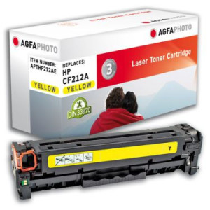 AgfaPhoto APTHP212AE toner cartridge Yellow 1 pcs