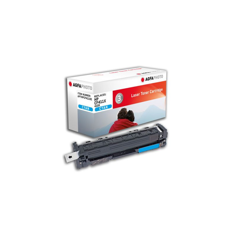AgfaPhoto APTHPCF411XE toner cartridge Compatible Cyan 1 pcs