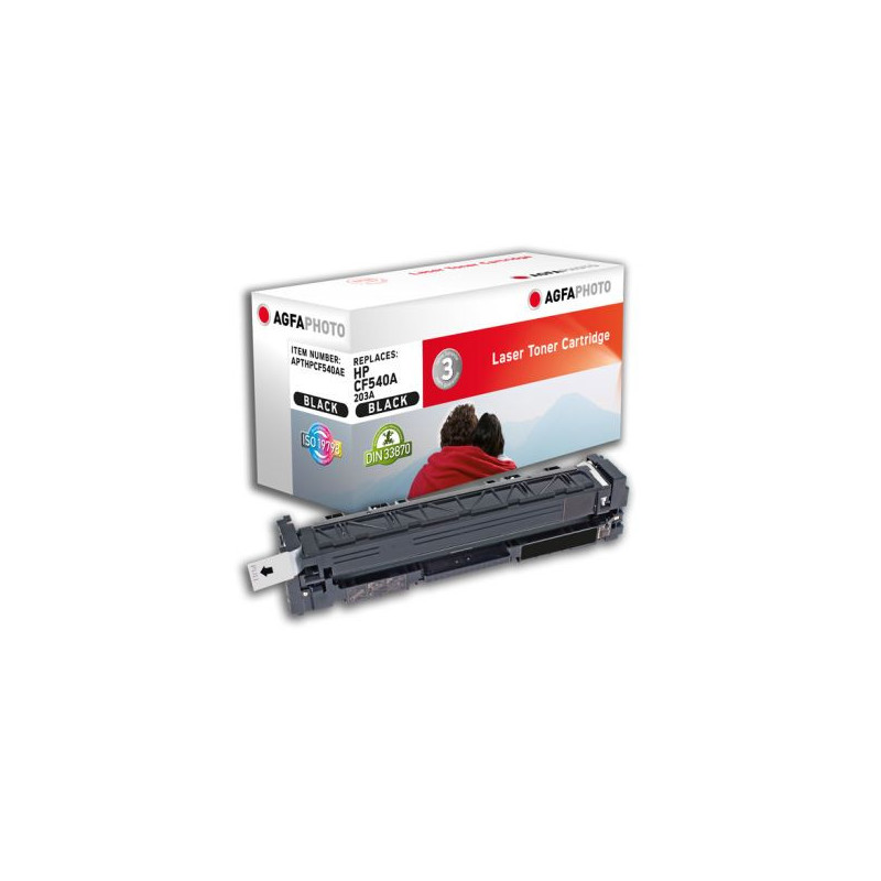 AgfaPhoto APTHPCF540AE toner cartridge Compatible Black 1 pcs AgfaPhoto APTHPCF540AE toner cartridge Compatible Black 1 pcs