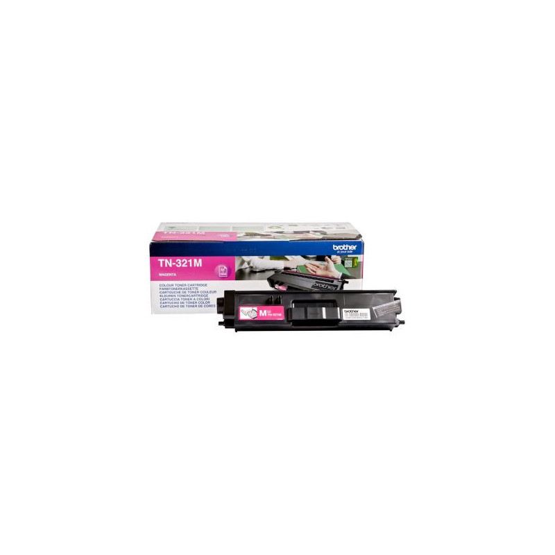 Brother TN-321M Toner-kit magenta, 1.5K pages ISO/IEC 19798 for DCP-L 8400 CDN/8450 CDW/HL-L 8250 CDN/8300 Series/MFC-L