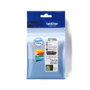 Brother LC-3219XLVAL Ink cartridge multi pack Bk,C,M,Y 3000pg + 3x1500pg Pack4 for Brother MFC-J 5330