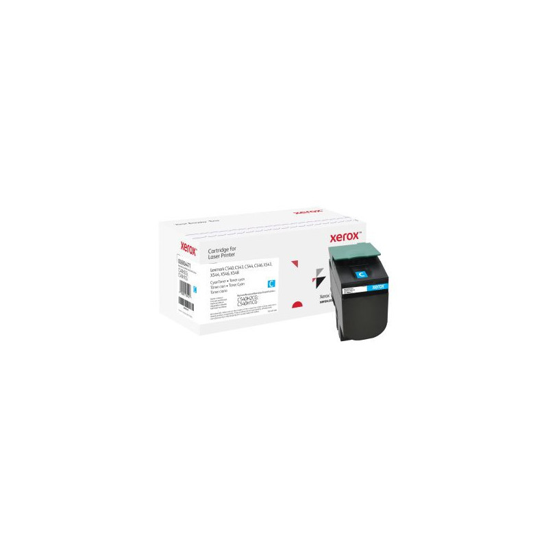 Xerox 006R04471 Toner cyan, 2K pages replaces Lexmark C540H1CG C540H2CG for Lexmark C 540/544/546