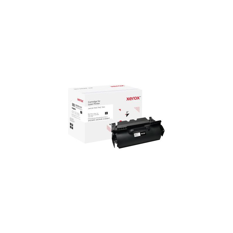 Xerox 006R04458 Toner cartridge black, 21K pages replaces Lexmark 64004HE 64016HE 64036HE for Lexmark T 640/644
