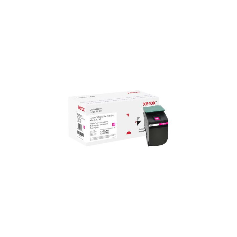 Xerox 006R04472 Toner magenta, 2K pages replaces Lexmark C540H1MG C540H2MG for Lexmark C 540/544/546
