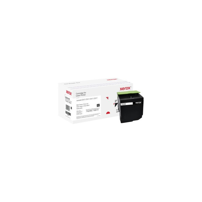 Xerox 006R04490 Toner-kit black, 6K pages replaces Lexmark 71B0H10 71B2HK0 for Lexmark CS 417/517