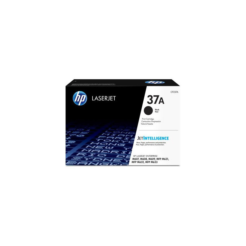 HP LaserJet 37A Toner Cartridge Original Black 11,000 pages