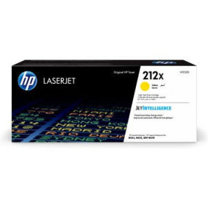 HP 212X High Yield Yellow Original LaserJet Toner Cartridge 10000 pages Yellow 1 pcs